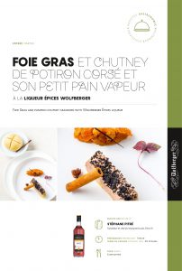 recette foie gras stephane pitre wolfberger liqueur epice