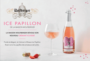 Crémant d'alsace Ice Papillon Rosé